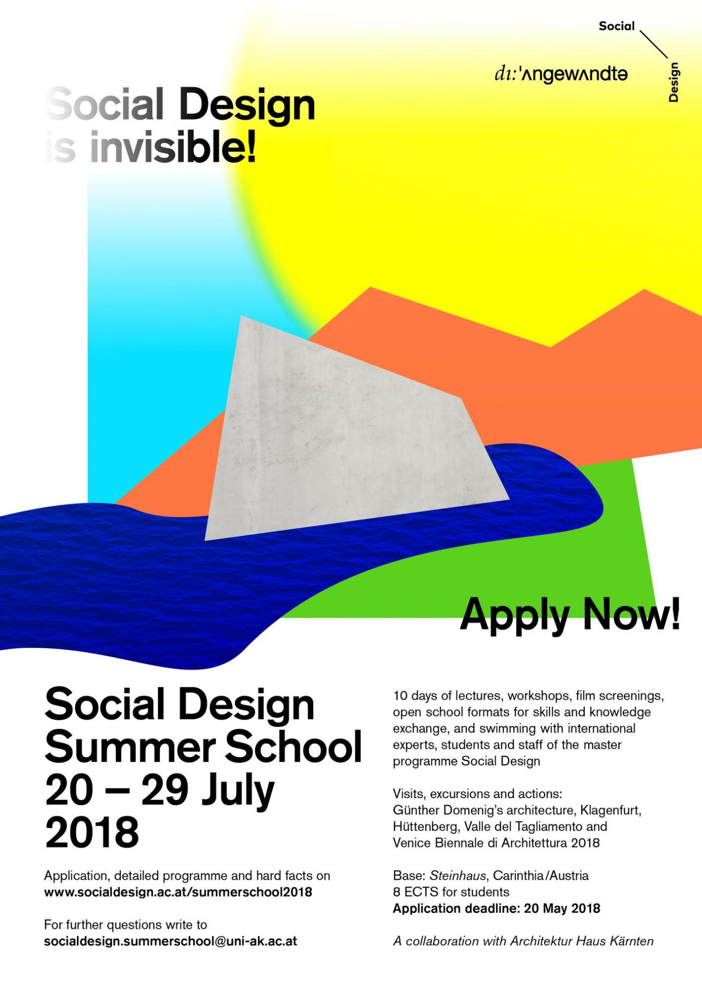 Social Design Studio Summer School 2018